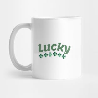 lucky shamrock clover Mug